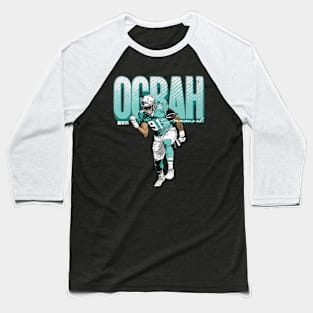 Emmanuel Ogbah Miami Bold Baseball T-Shirt